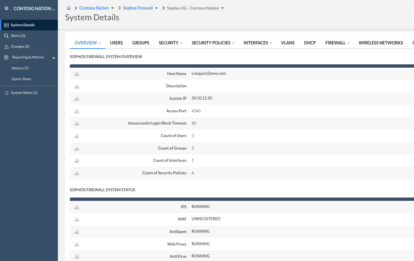 Firewall Configurations