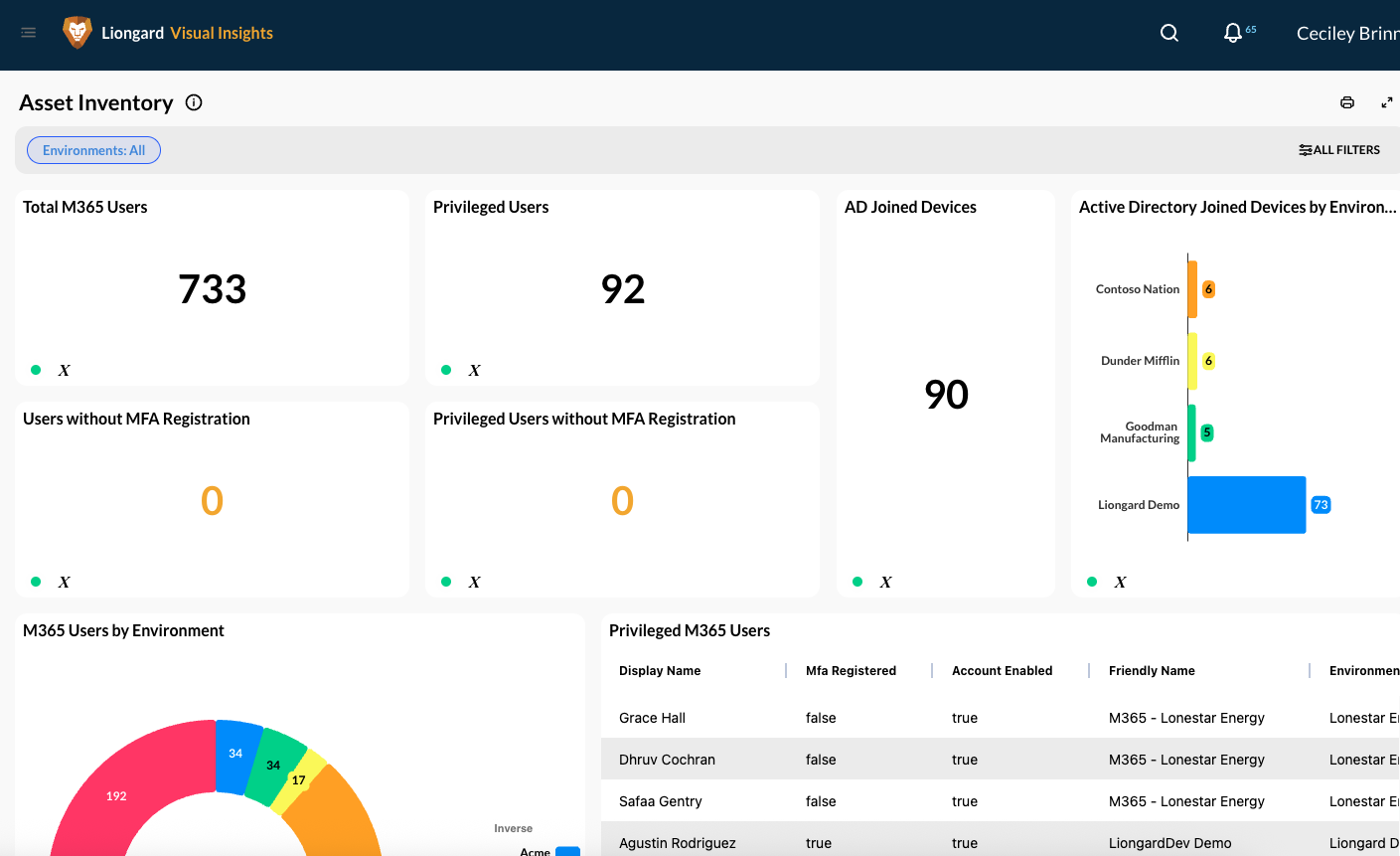 Visual Insights - Asset Inventory
